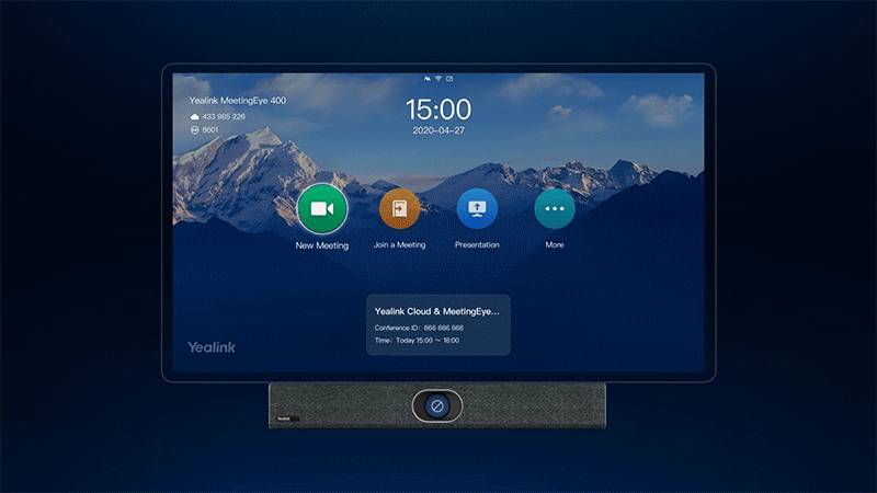 MeetingEye 400 Tutup Lensa Otomatis