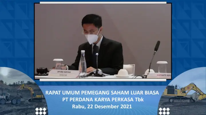 RUPS Perdana Karya Perkasa 2021