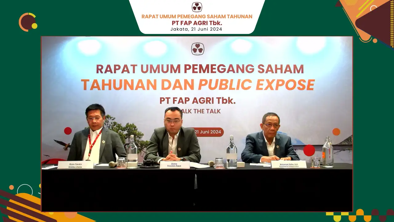 RUPST dan Public Expose PT FAP AGRI Tbk