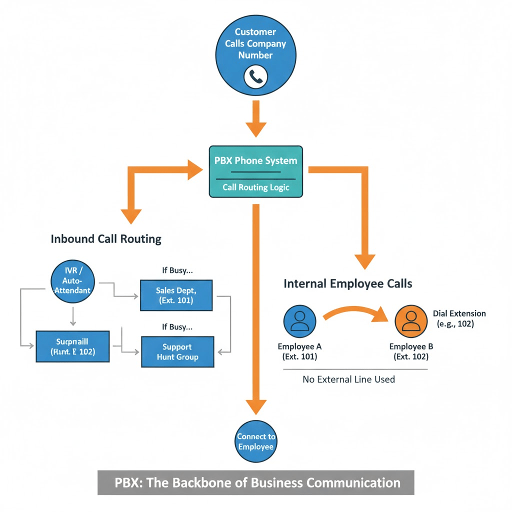 Apa itu PBX: Cara kerja