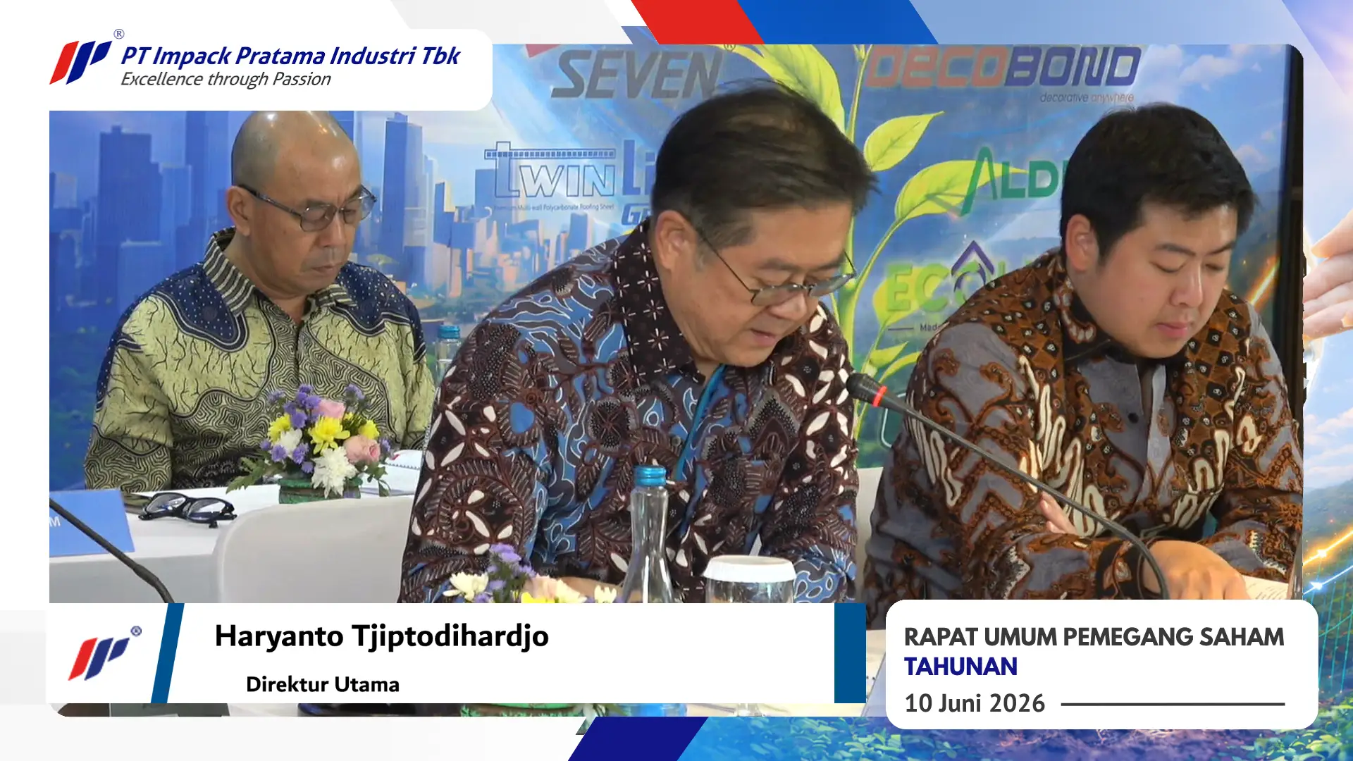 RUPS Tahunan PT Impact Pratama Industri Tbk 2026