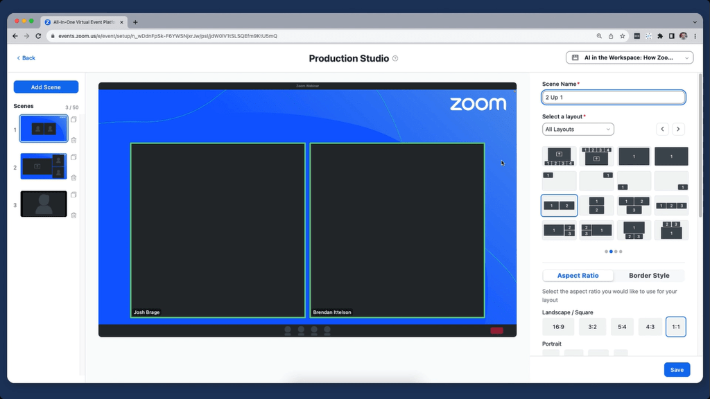 Perbedaan Zoom Webinar dan Zoom Events - Production Studio