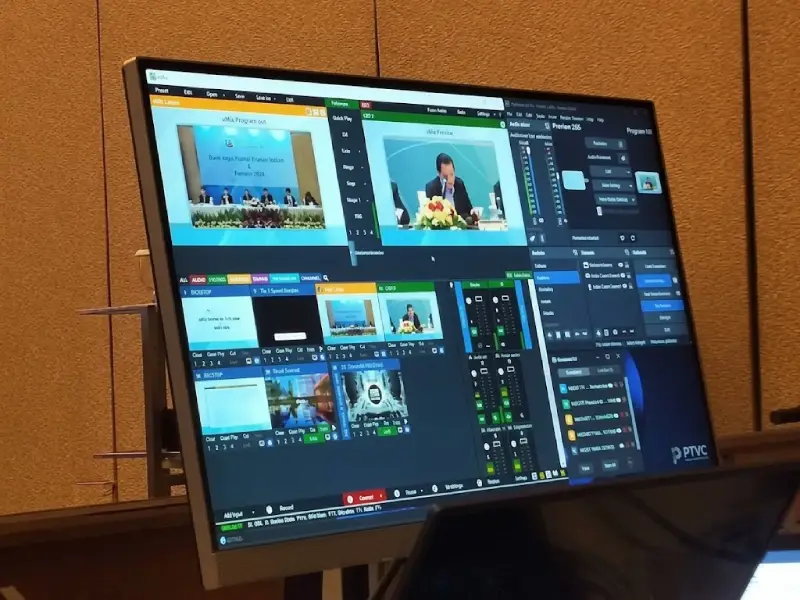 Perlengkapan Event Production - Broadcasting Software
